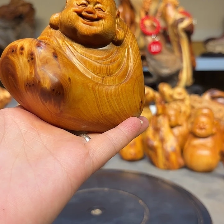 柏木太行崖柏弥勒佛瘤疤