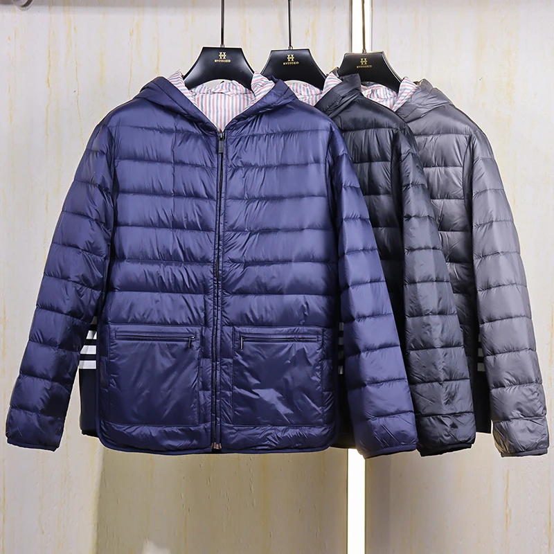 汤- 秋冬男装时尚连帽外套3178