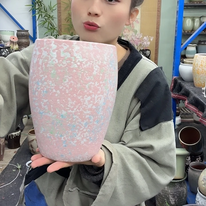 16×24 -粗陶花盆有孔-买买买