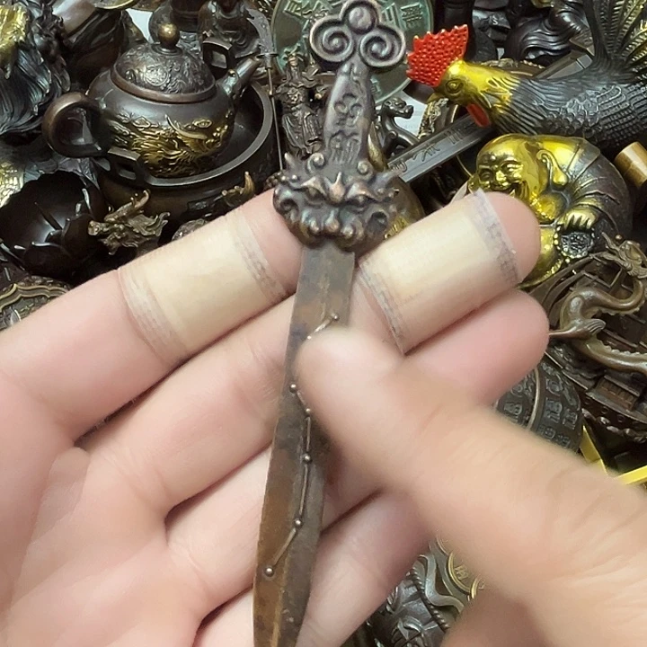 顺顺利利，铜器摆件