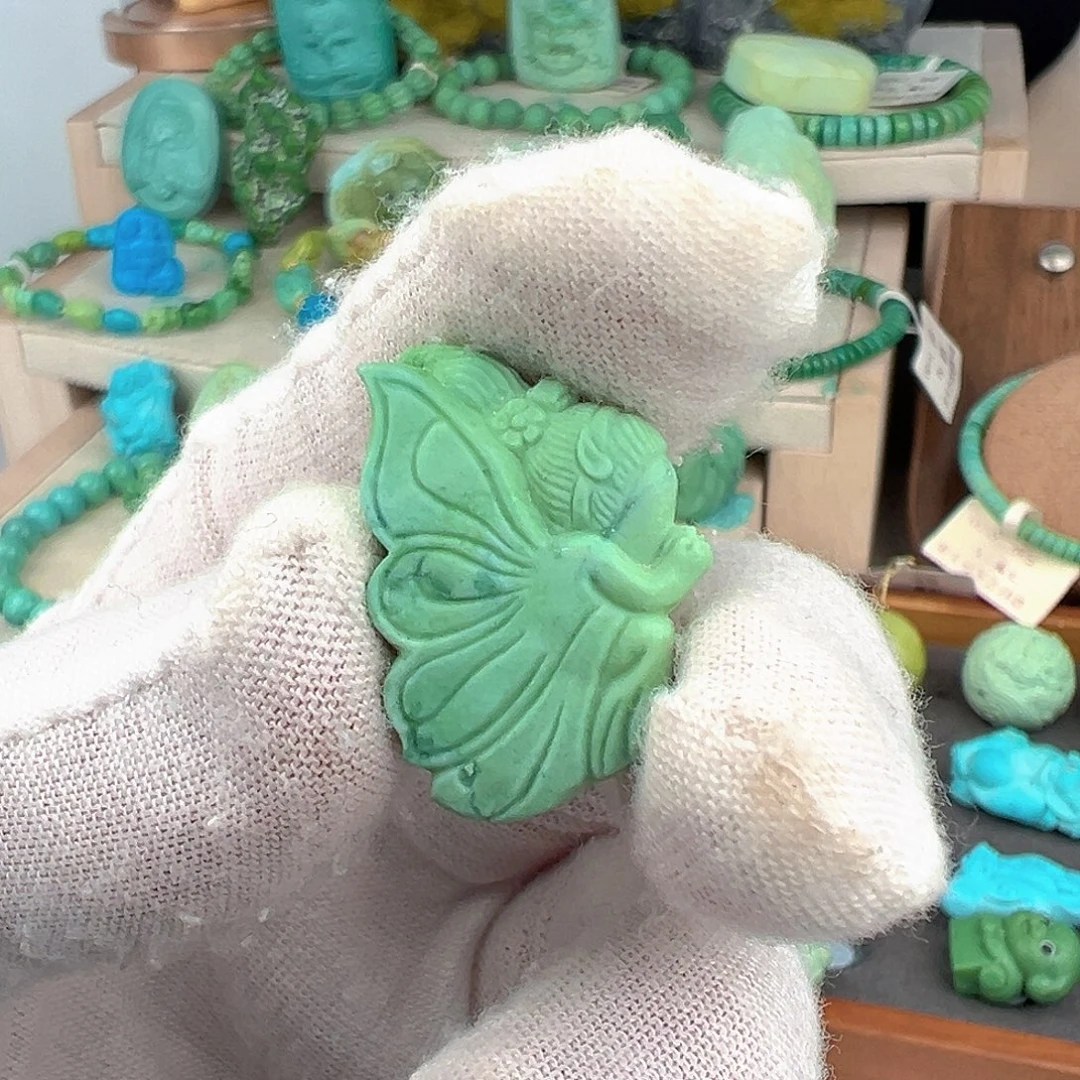 绿松石未镶嵌主播夏