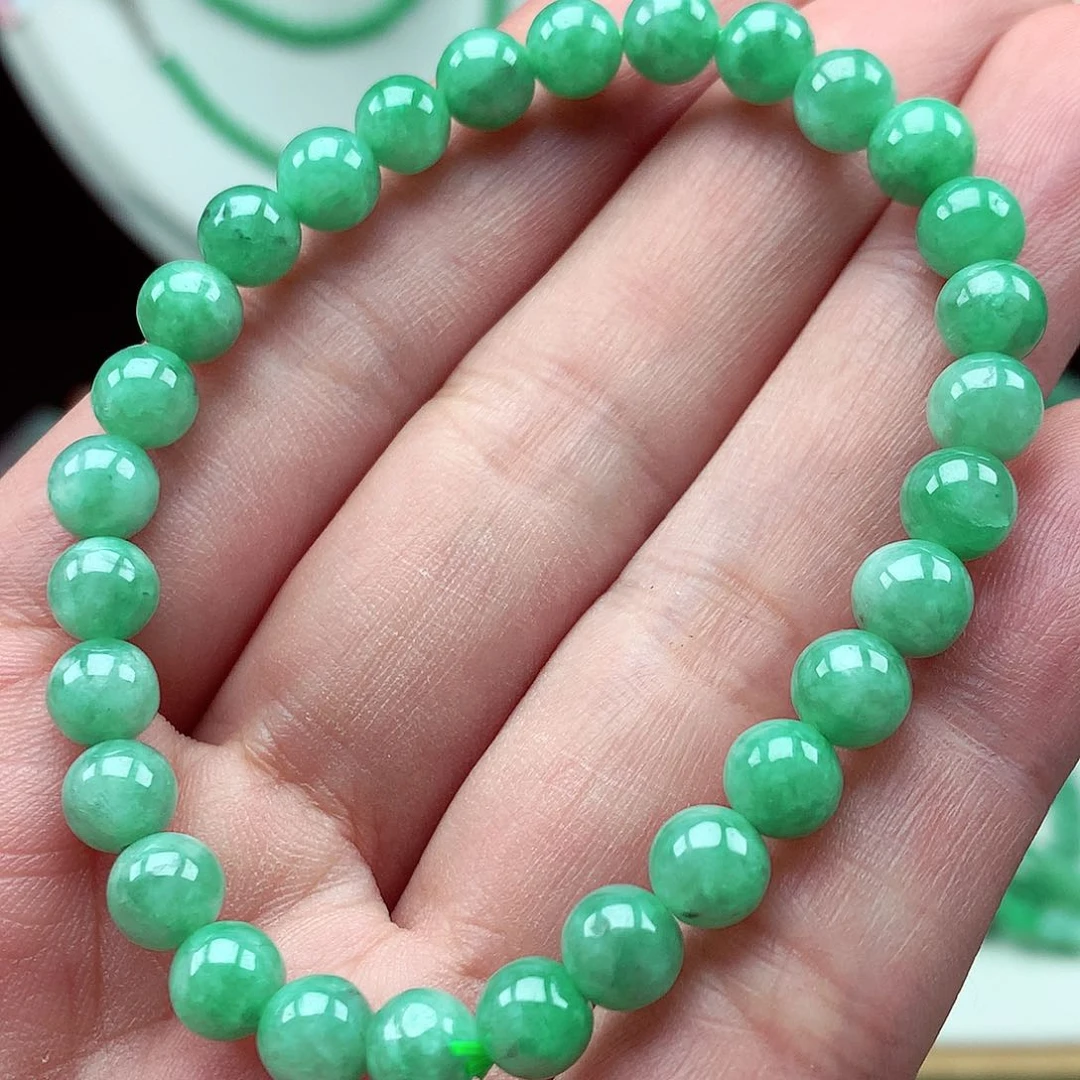 未镶嵌手链翡翠翡翠