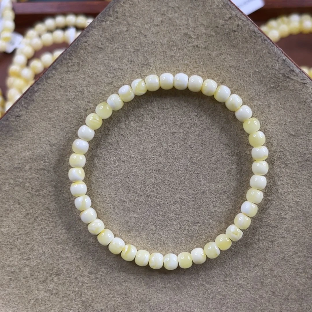 ****意蜜蜡未镶嵌珠宝奇石5.5mm