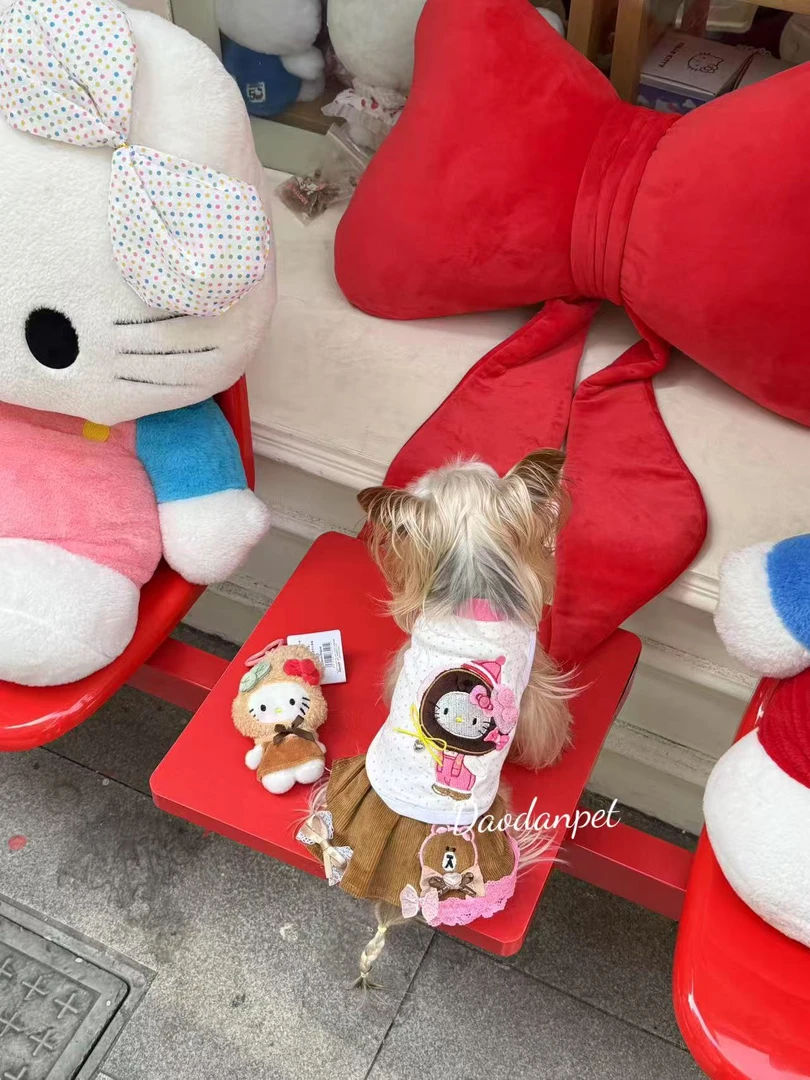 捣蛋家萌宠服饰啵啵间过款  确认尺码去拍！布朗熊kt