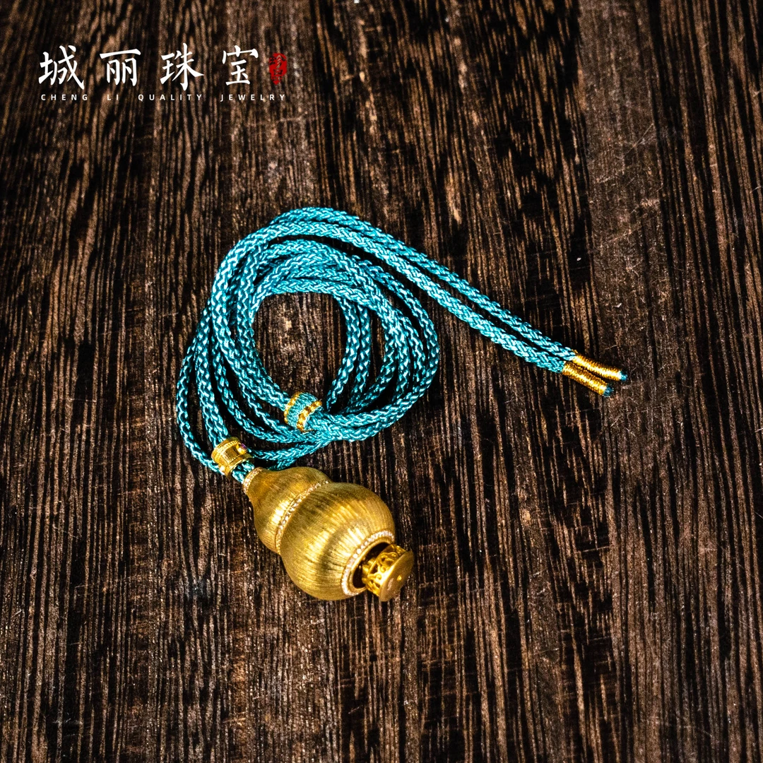 18K腰缠万贯金运葫芦才到家吊坠/个（多样性发货）KJ-772