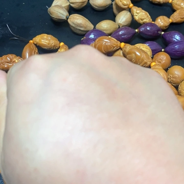 过***烟手串/手链橄榄核橄榄微瑕发10串