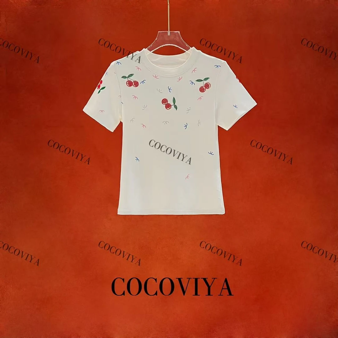 COCOVIYA 2025设计感春季百搭打底时尚休闲上衣26C-602
