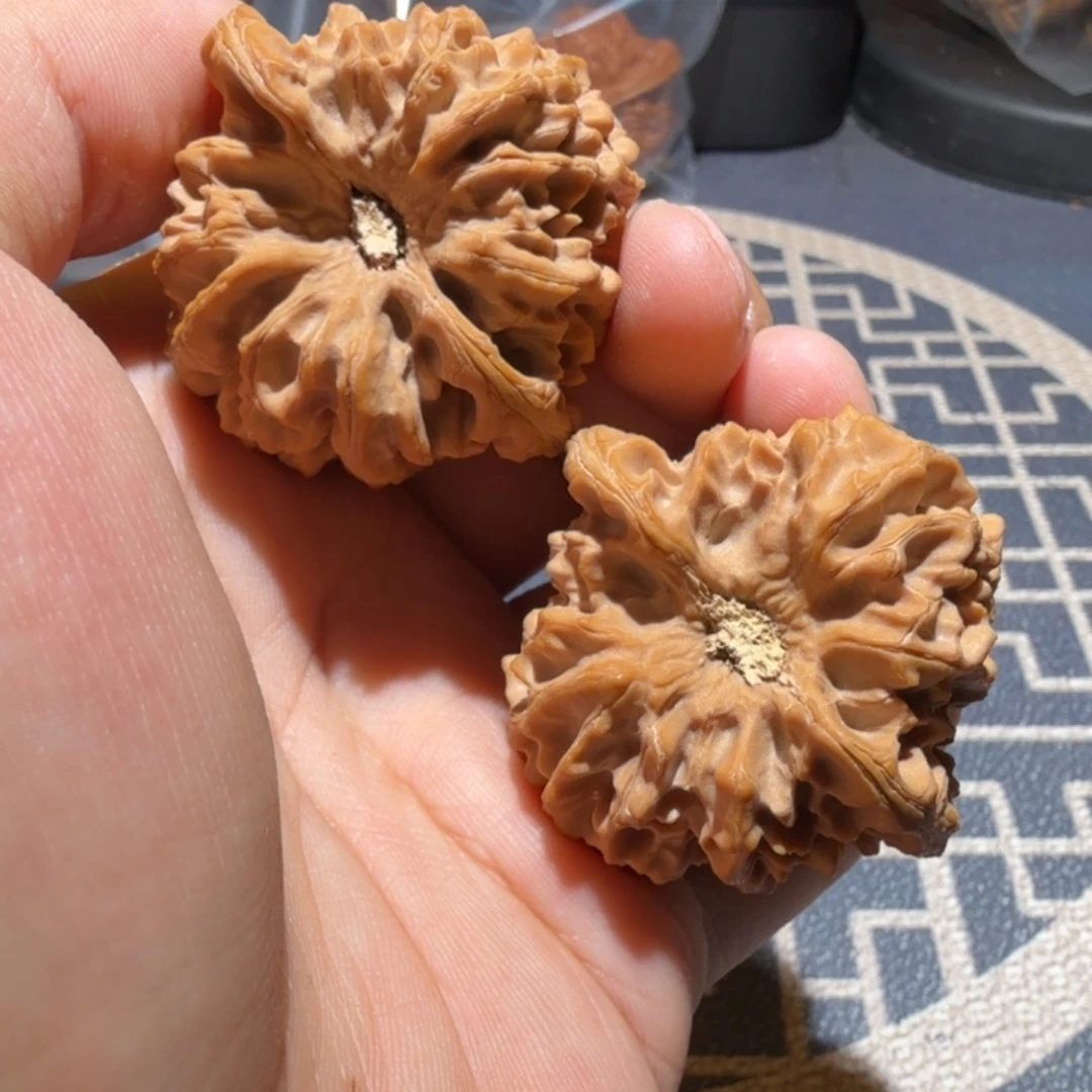 M****把件猴头核桃龙门涧