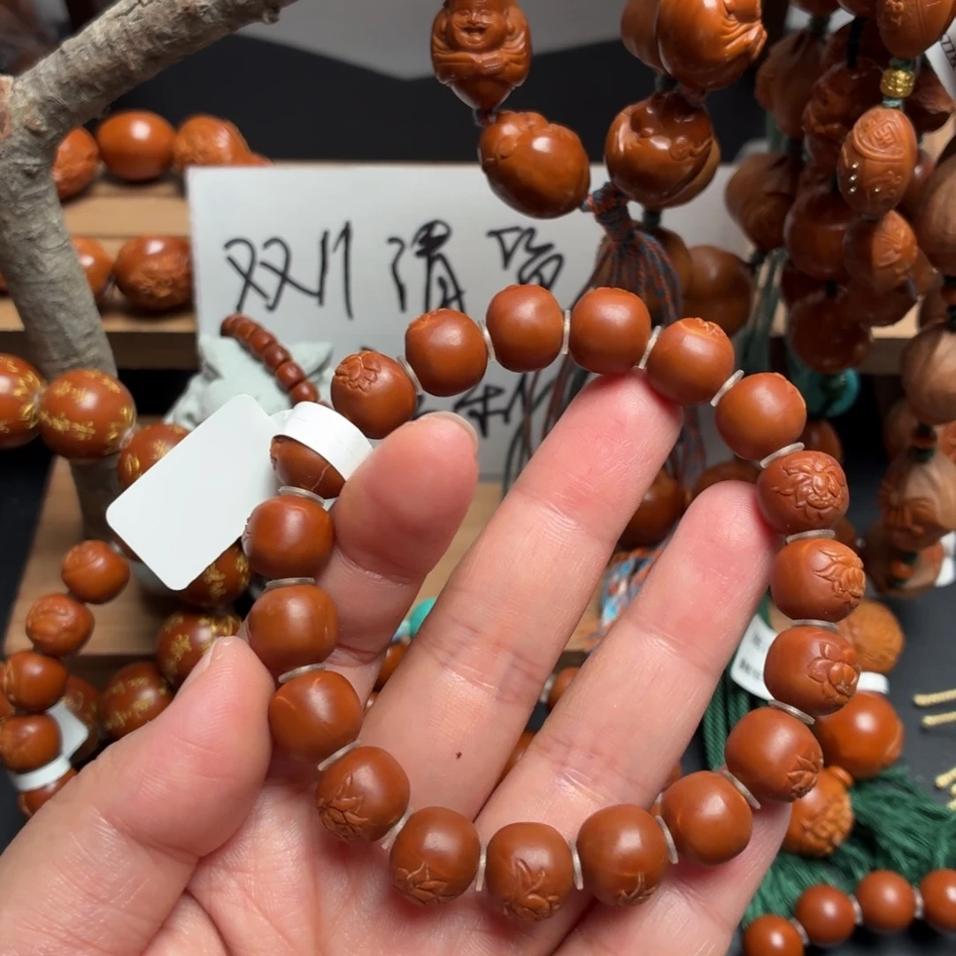 都***里橄榄核手串/手链橄榄