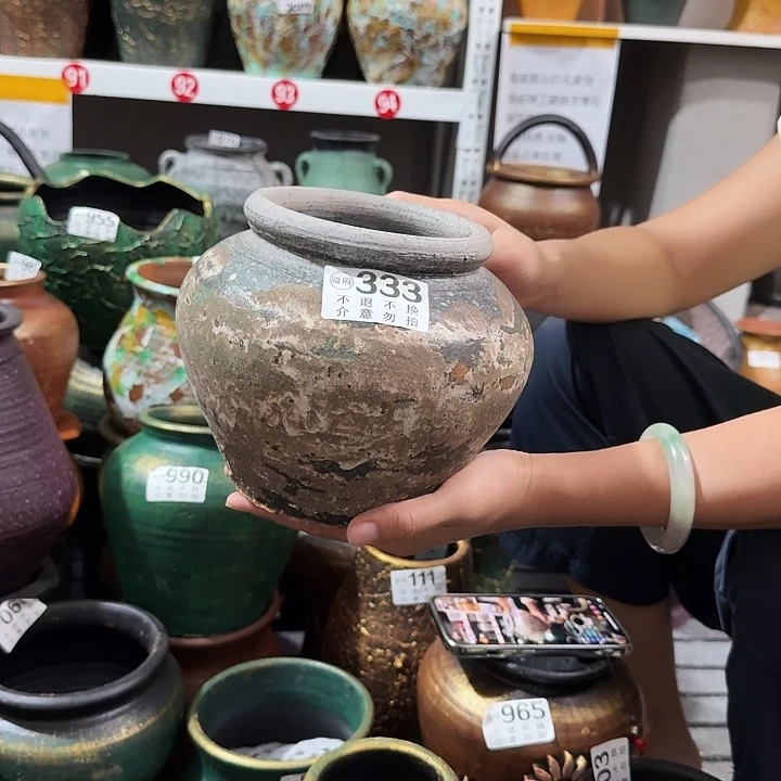 彩坛子333高度16口径12
