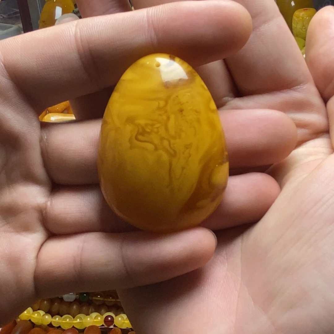 琥珀未镶嵌裸石蜜蜡