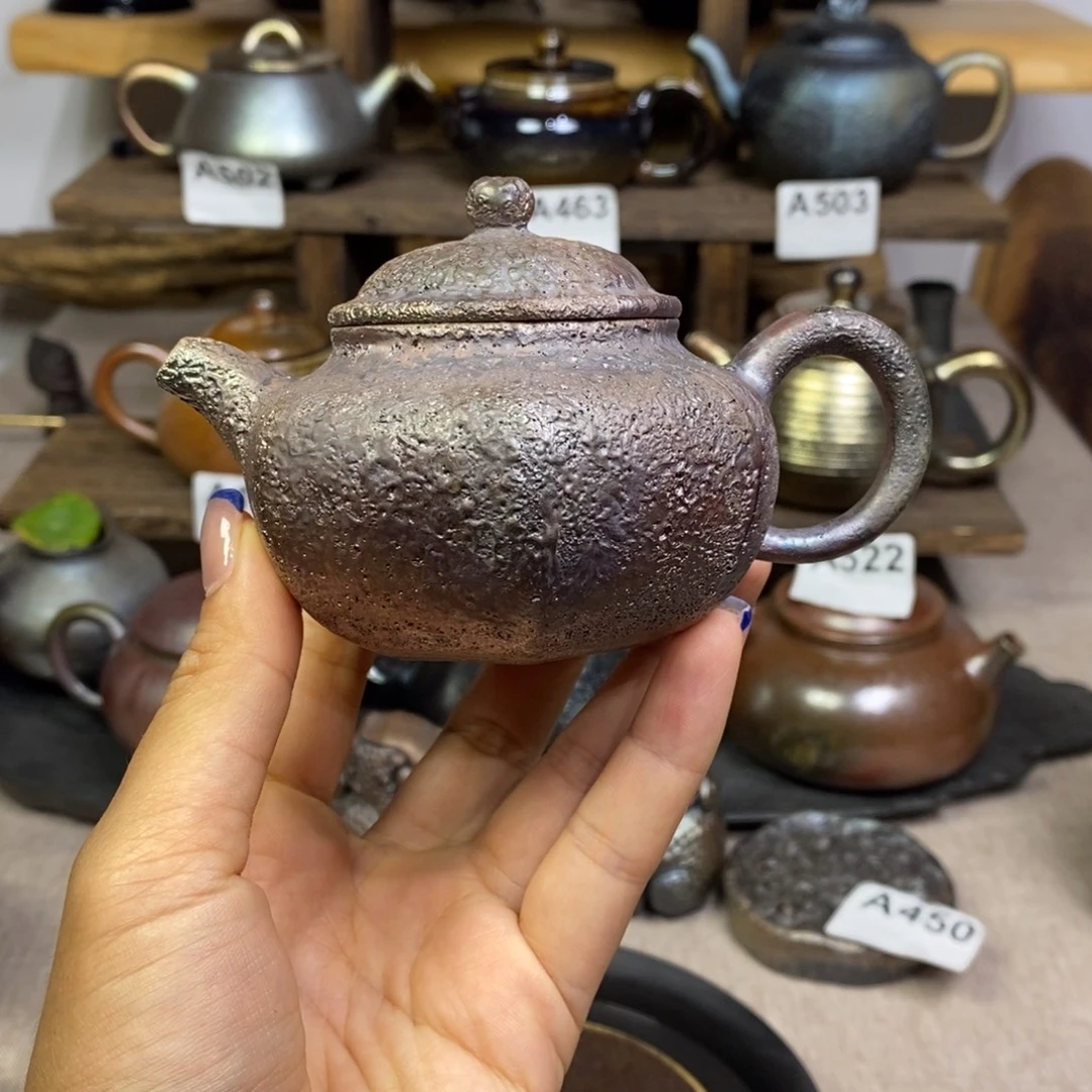 D***I建水紫陶柴烧茶壶