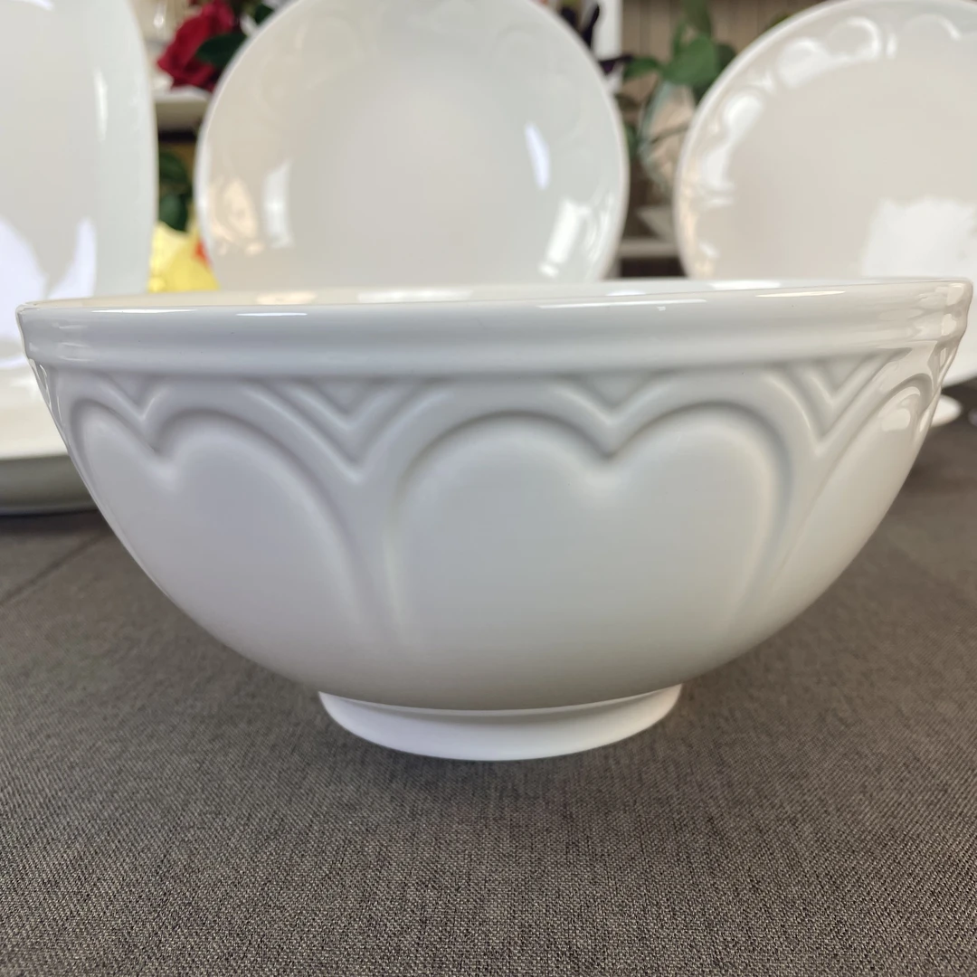 骨瓷吉祥系列6.5英寸碗陶瓷