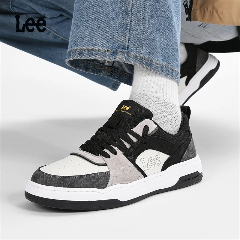 Lee官方正品男鞋2025新款秋季厚底增高小白鞋男百搭休闲运动板鞋