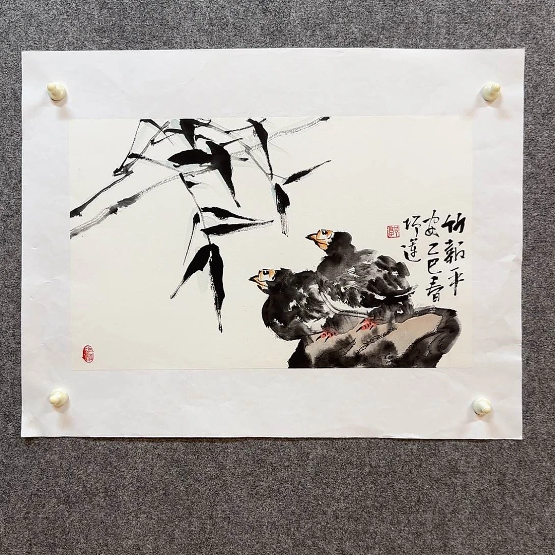 国画郭增运老师手绘作品