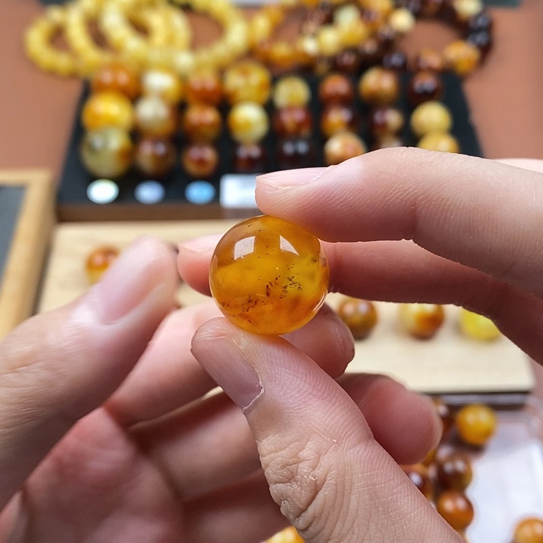 H***~裸石琥珀未镶嵌蜜蜡