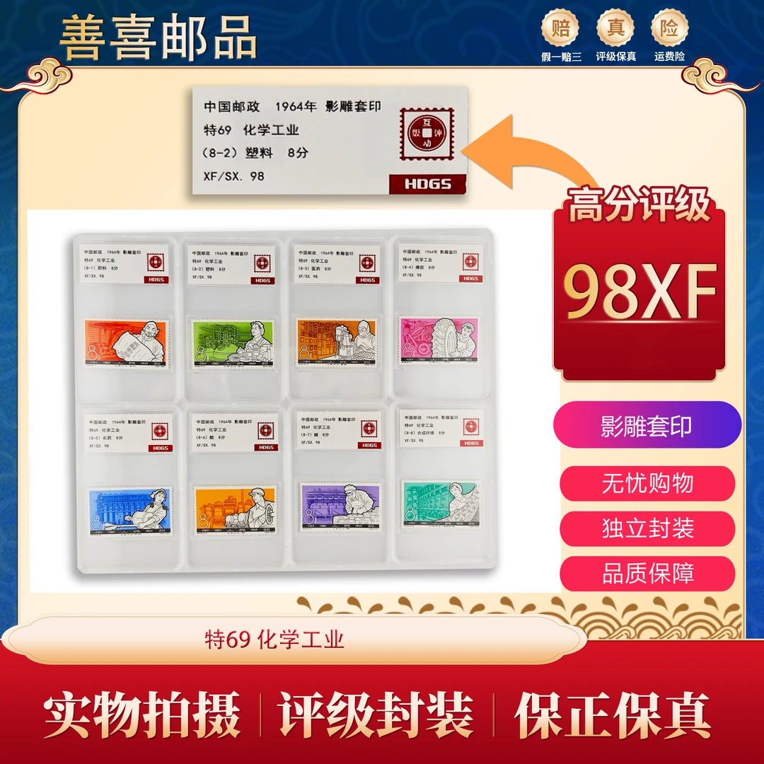特69  化学工业邮票  互动评级