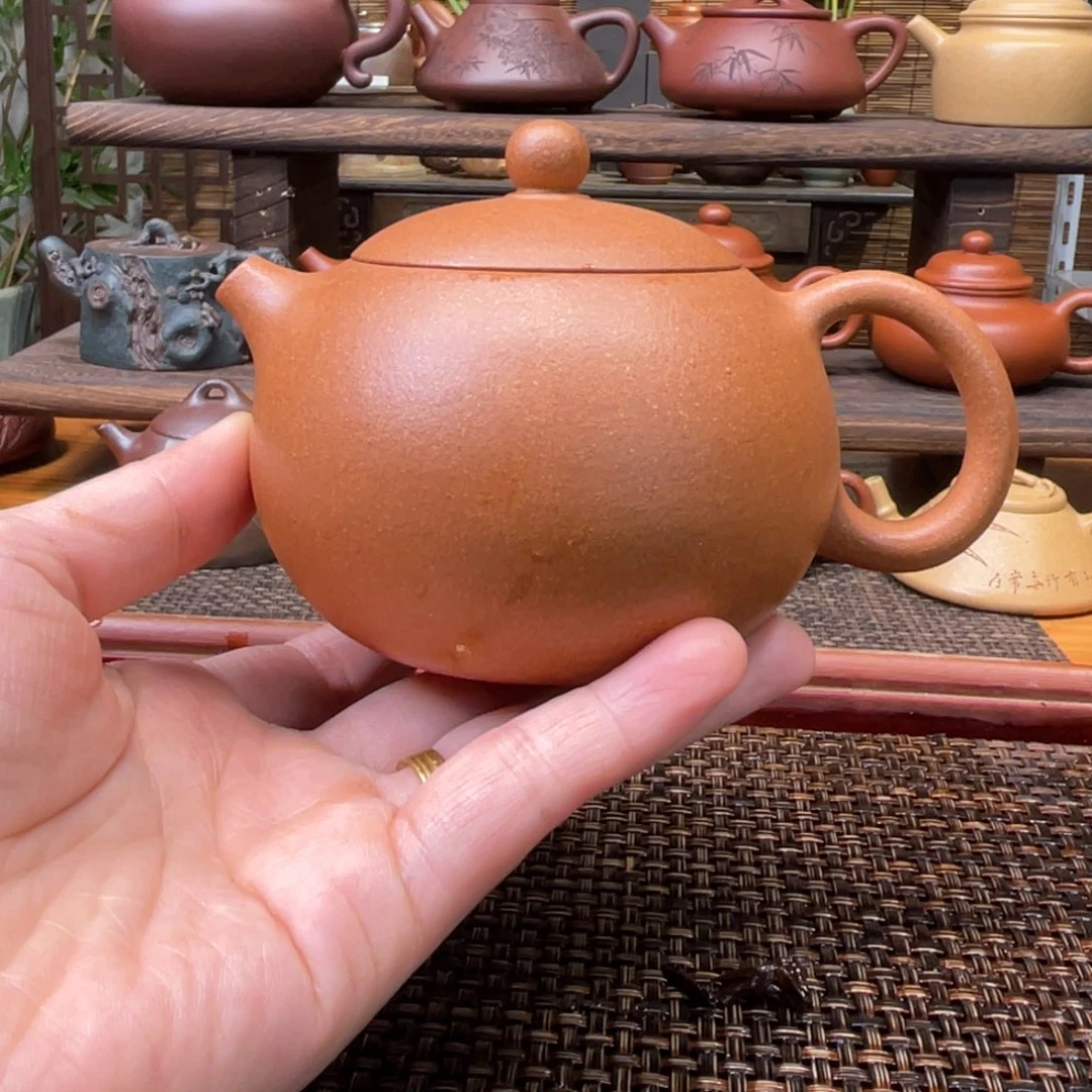 茶壶紫砂宜兴原矿紫砂手工制240全