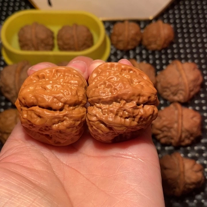 把件文玩核桃开背大腿蛙