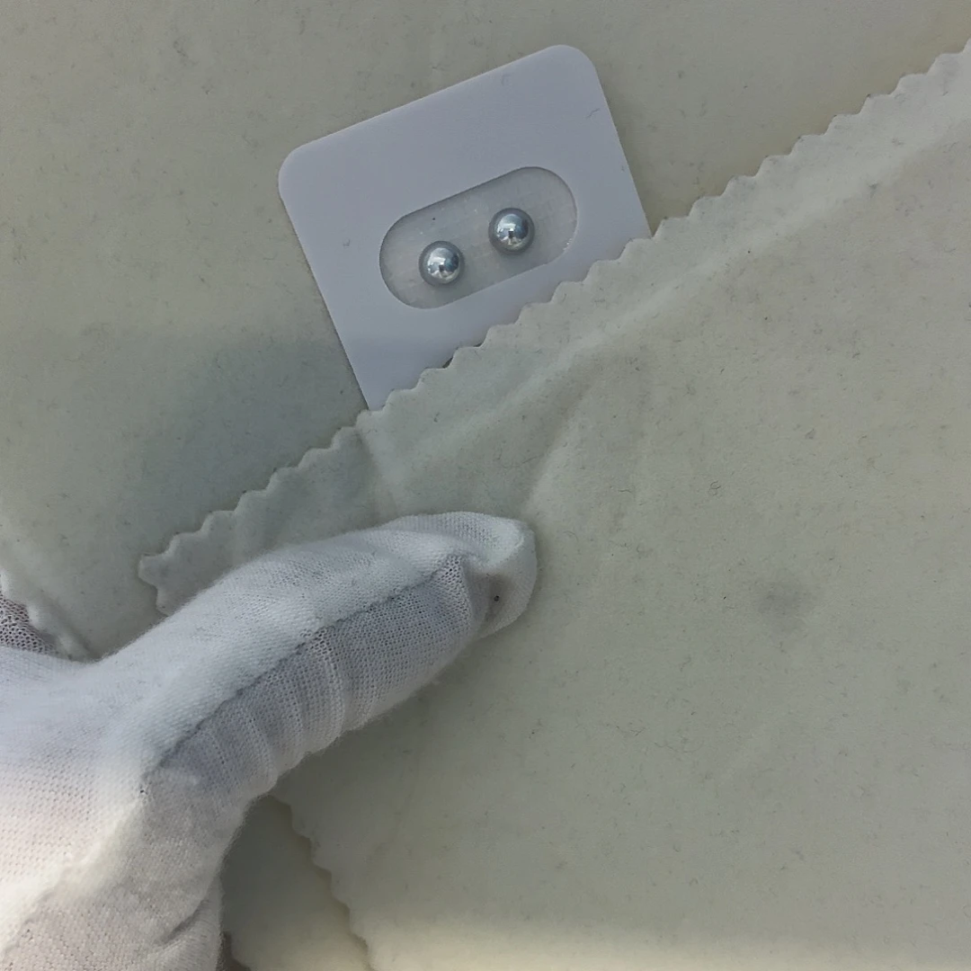 未镶嵌耳饰海水珍珠定制