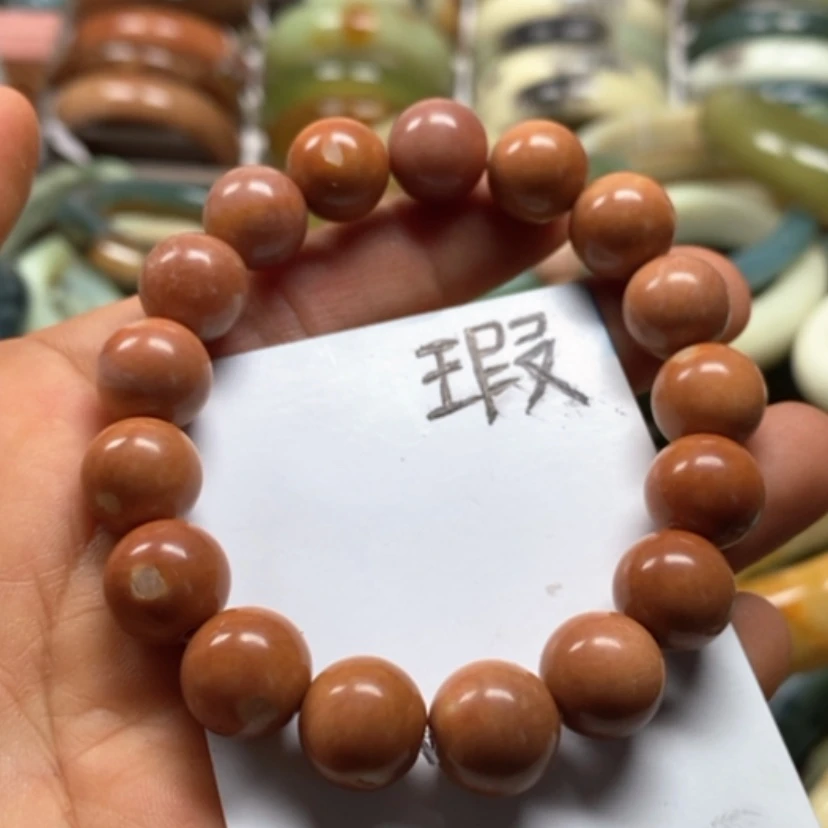 【闪购商品】蛇纹石玉未镶嵌手镯小*