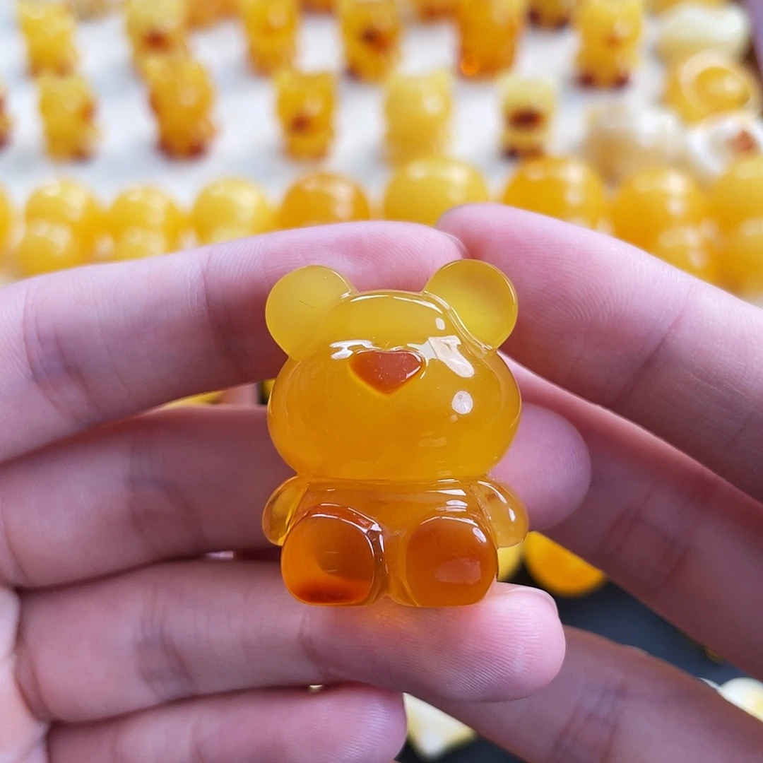 琥珀未镶嵌珠宝奇石