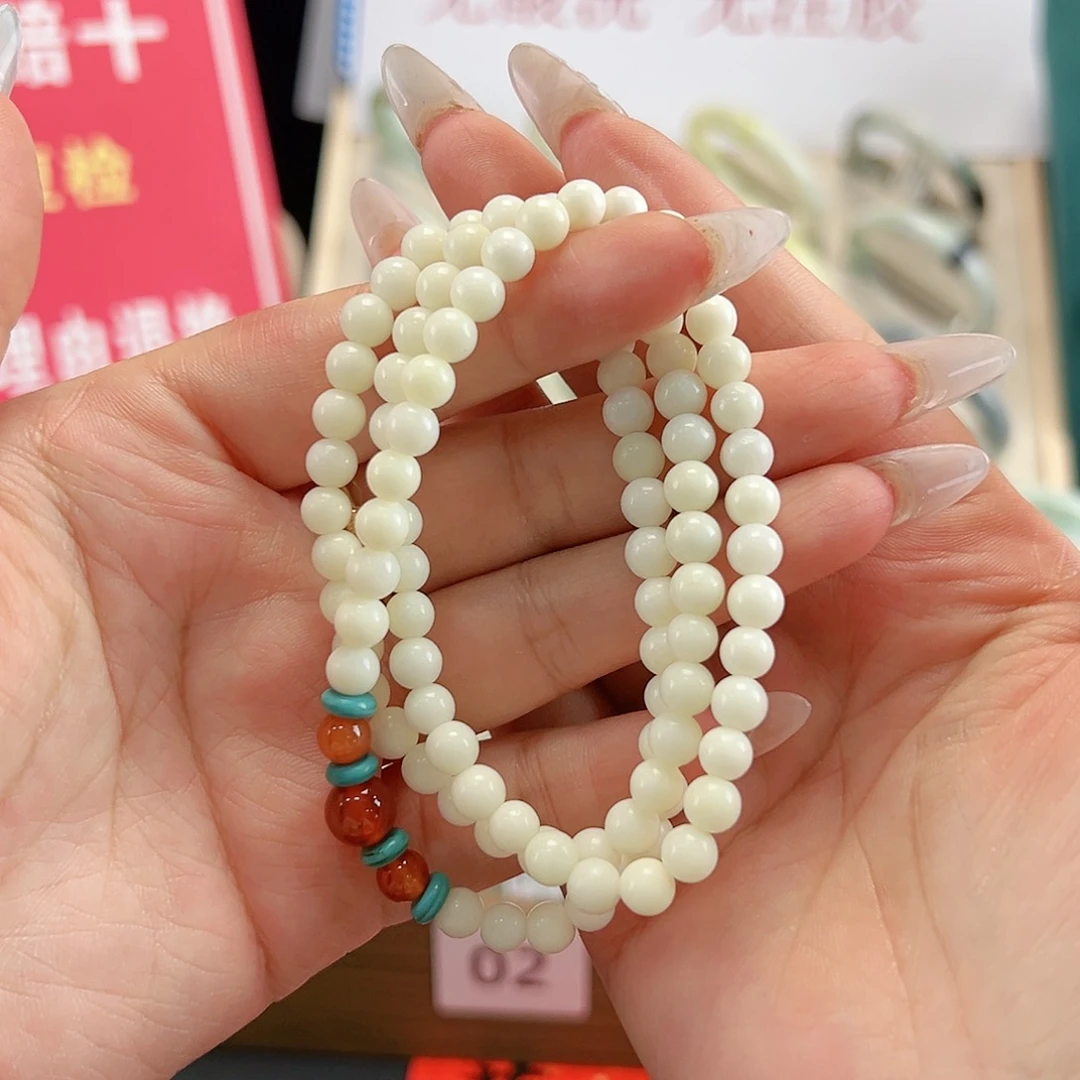 蓝田玉（蛇纹石化大理石玉）手镯未镶嵌