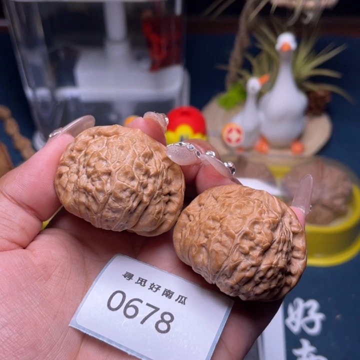 把件文玩核桃南瓜墩43-0678