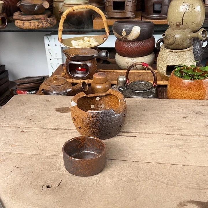 紫砂宜兴紫砂粗陶茶具20