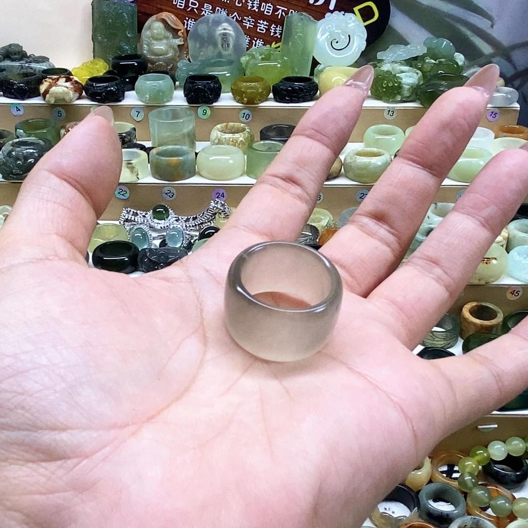 岫玉天然玉石未镶嵌豆**三