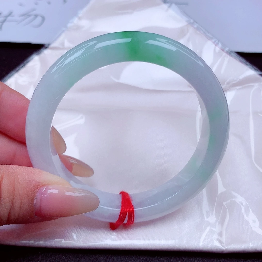 翡翠未镶嵌手镯天然缅甸翡翠A货玉手镯