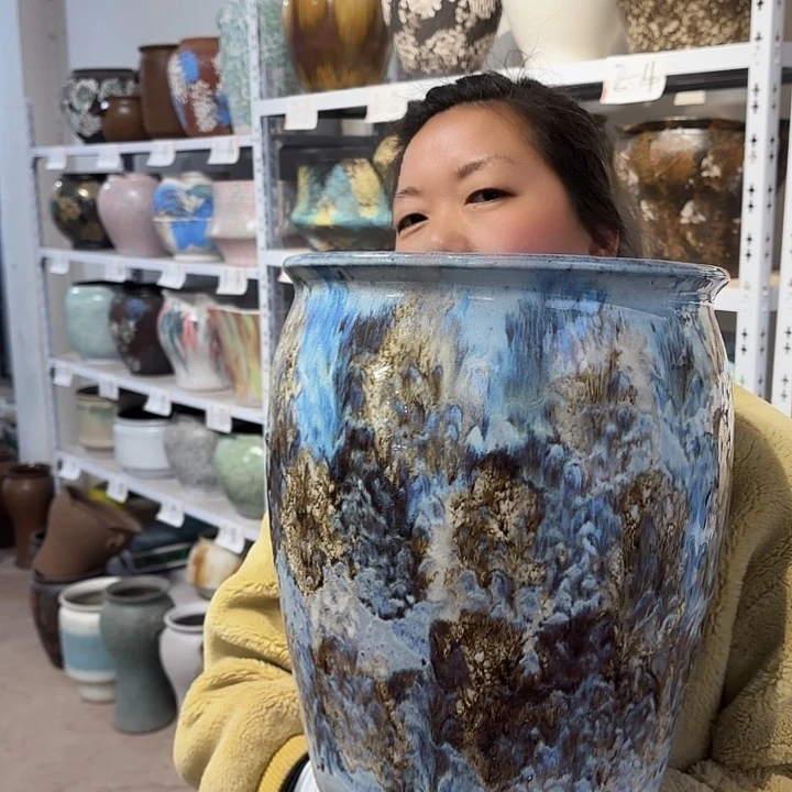 正品高31口25花盆