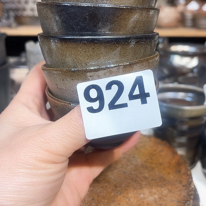 杯高温柴烧陶泥主人杯五个