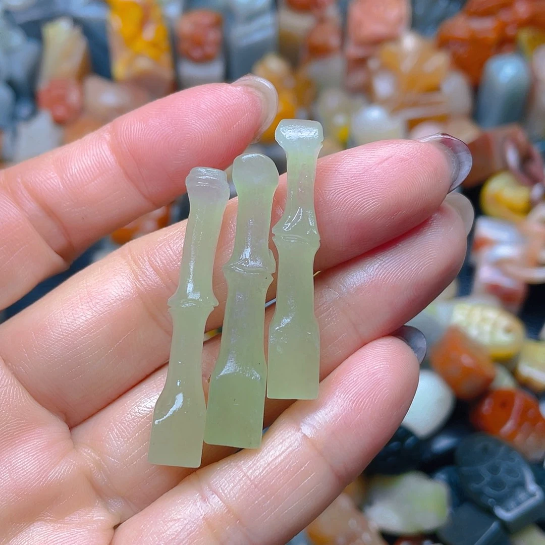 青田石印石节节高升