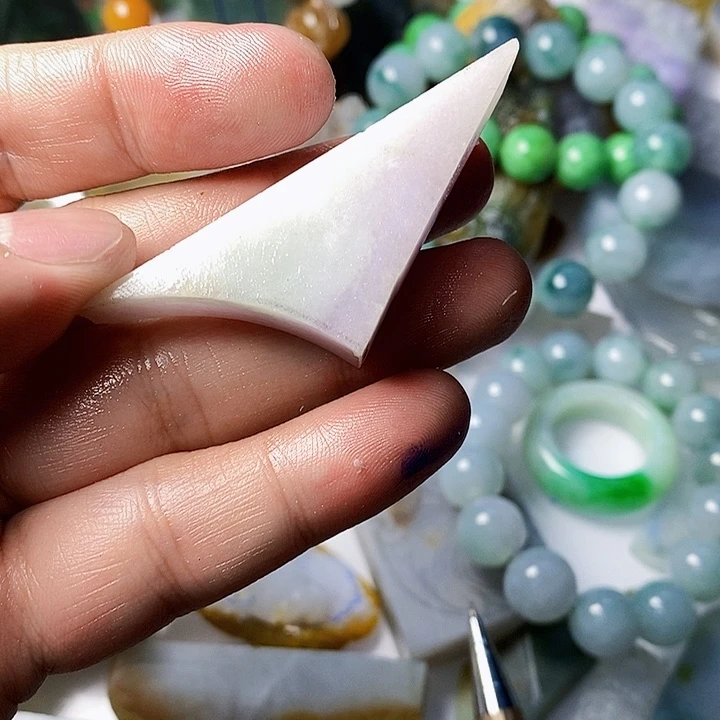 翡翠散珠天然翡翠A货