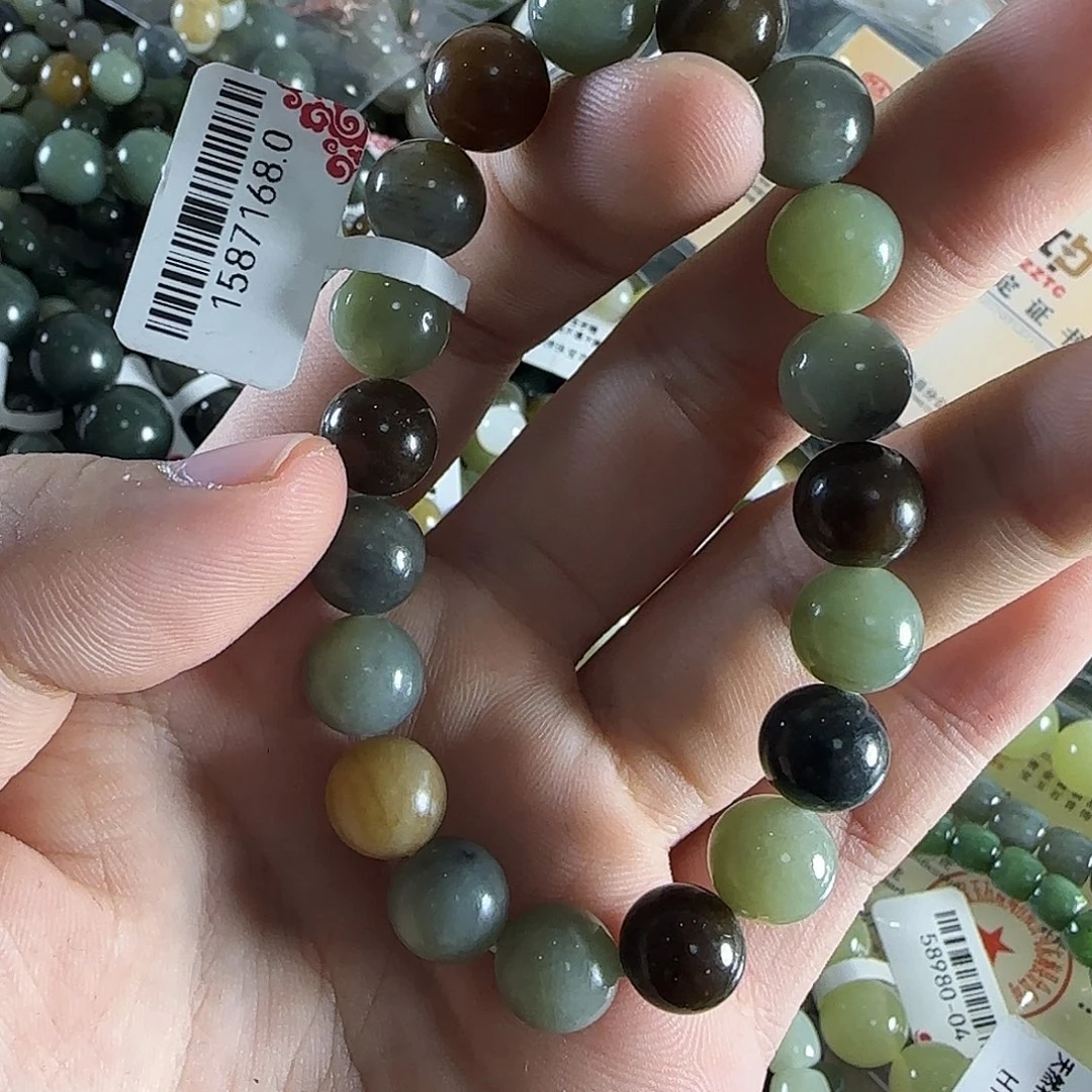 和田玉手链未镶嵌163