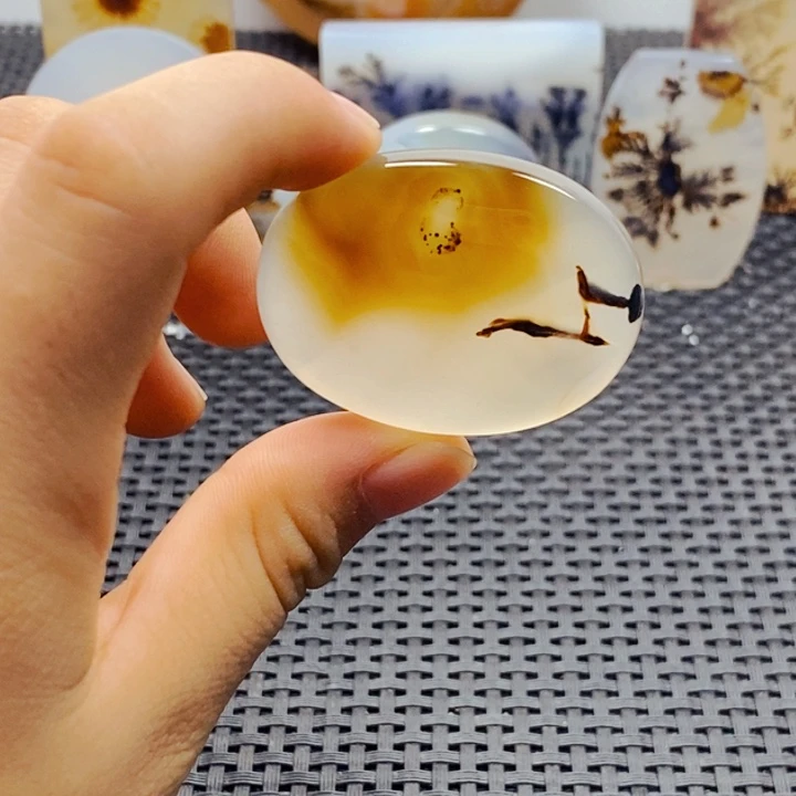 玛瑙/玉髓未镶嵌珠宝半成品