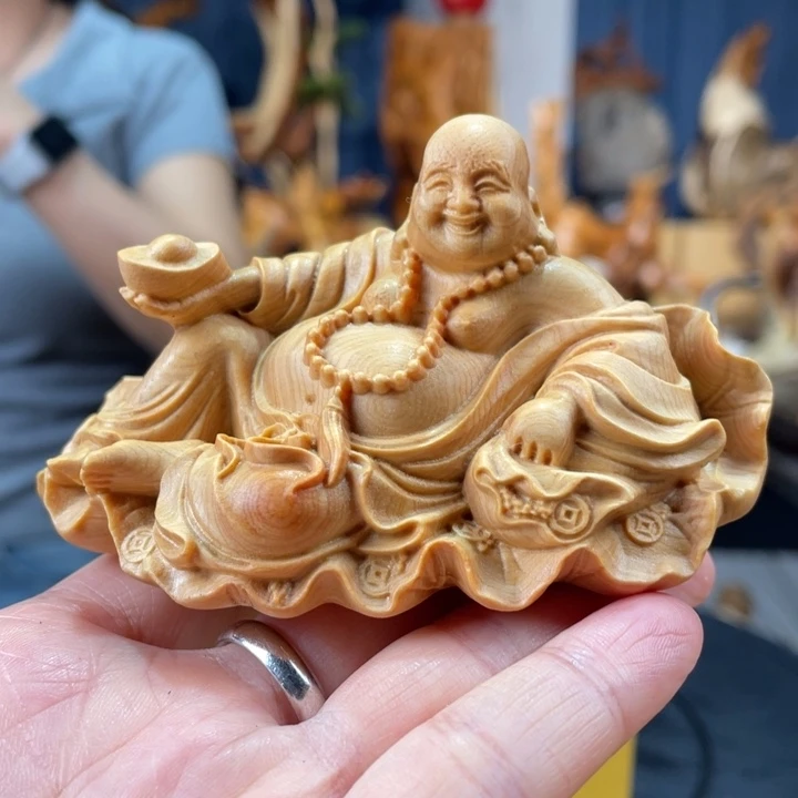 柏木（崖柏）车摆件