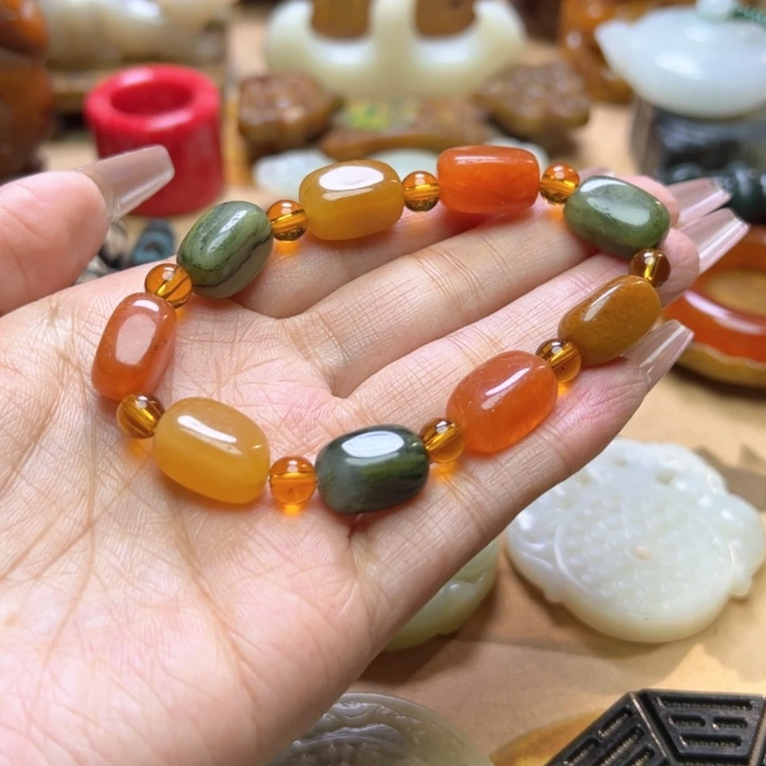 【闪购商品】蛇纹石玉颈饰未镶嵌