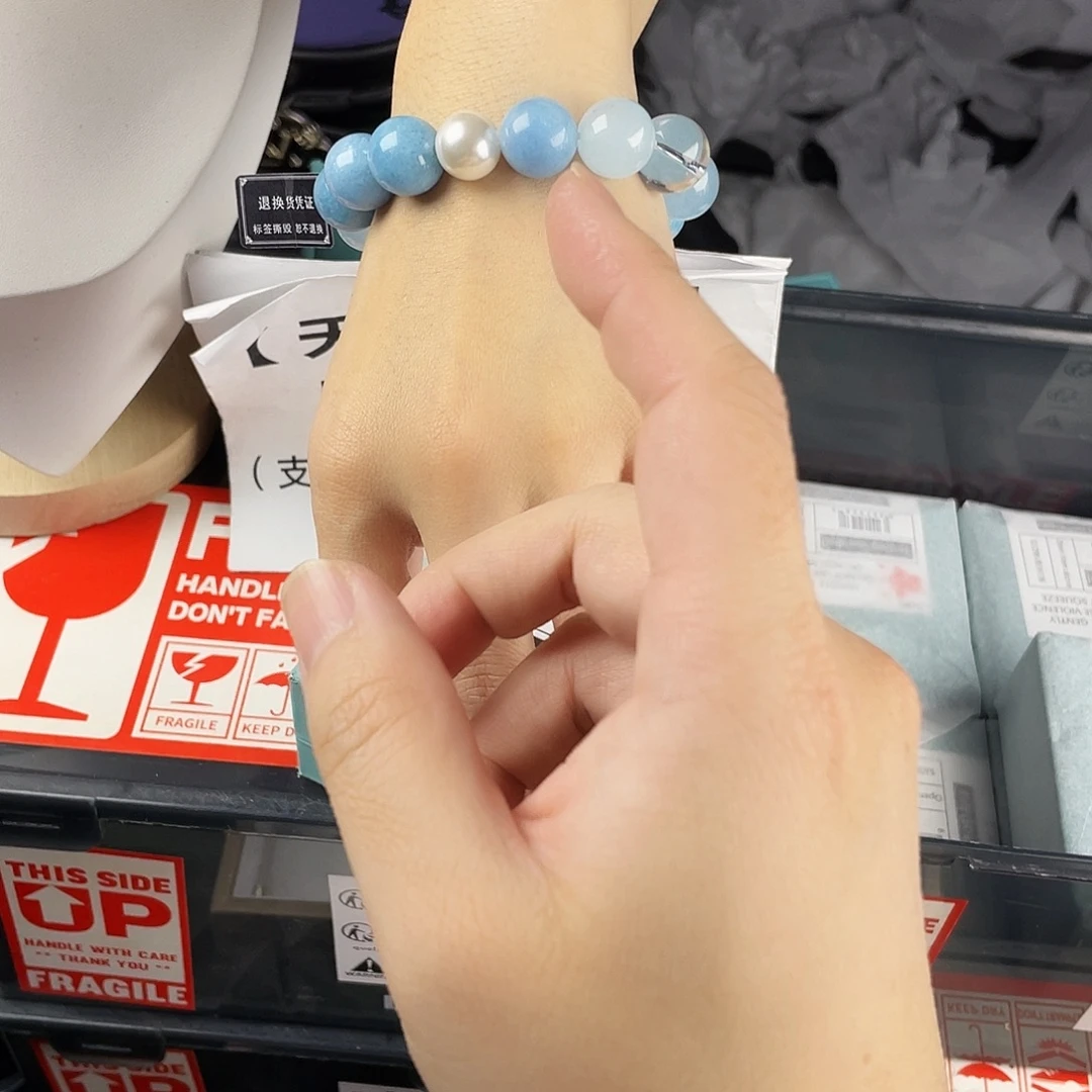 手链银S925镶嵌水晶