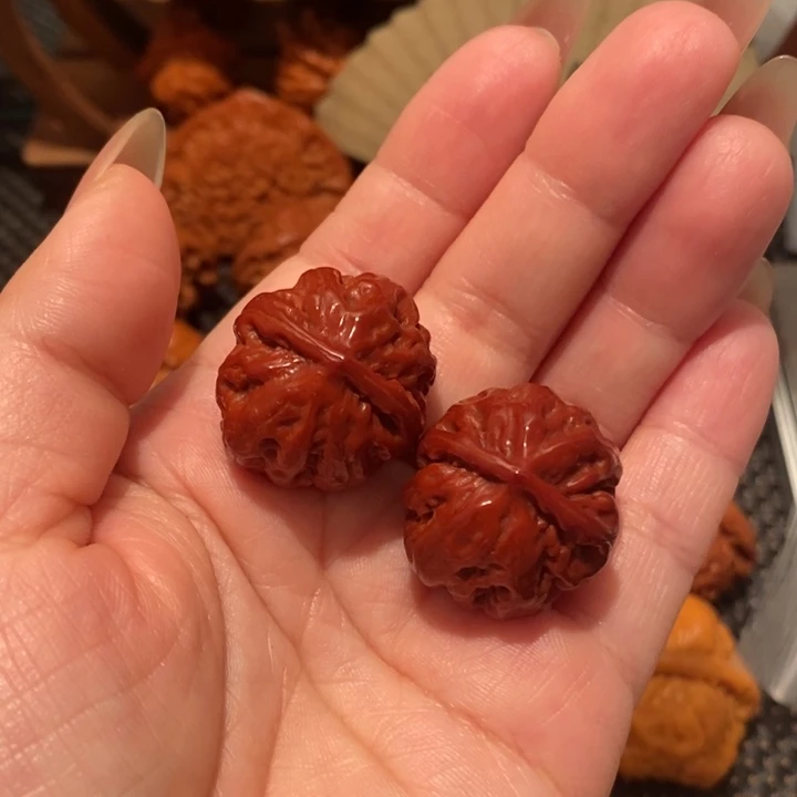 文玩核桃把件28超玉化粗筋南瓜1264