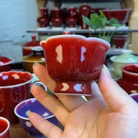 【闪购商品】景德镇名陶坊原矿郎红