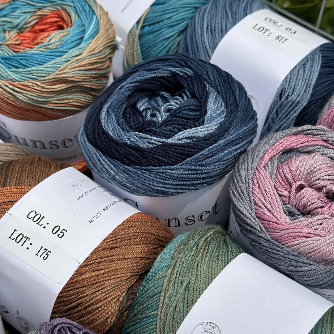 KAKA  【新品】长段染四股棉 【90g 310米】