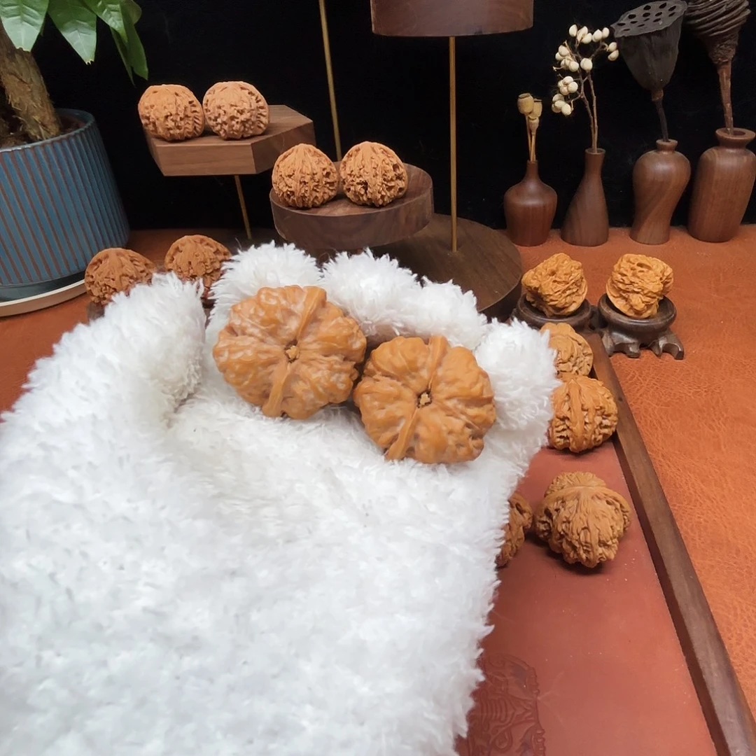 驾***练手串/手链核桃奶油蜡皮蛤蟆头