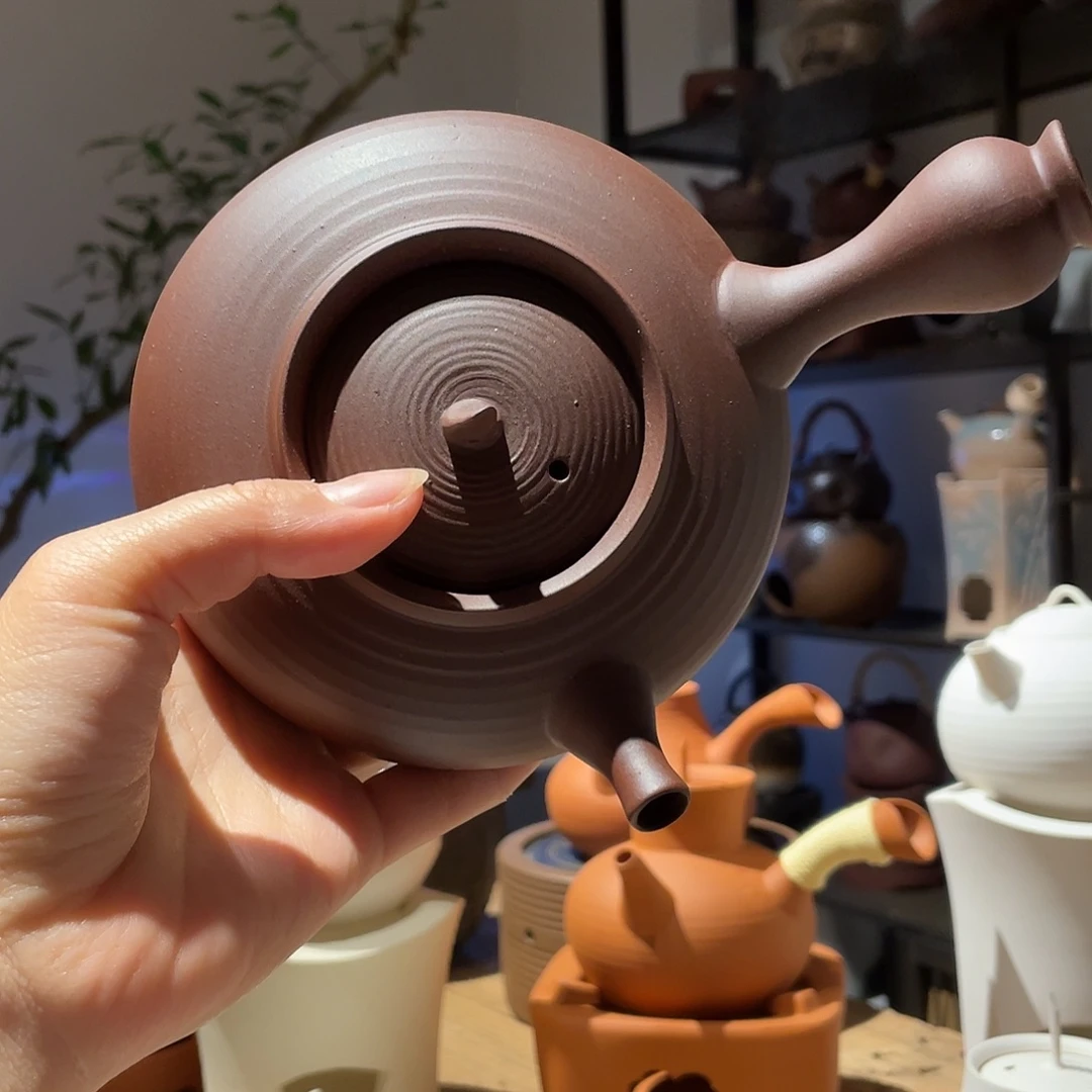 500ml原矿紫泥砂铫壶