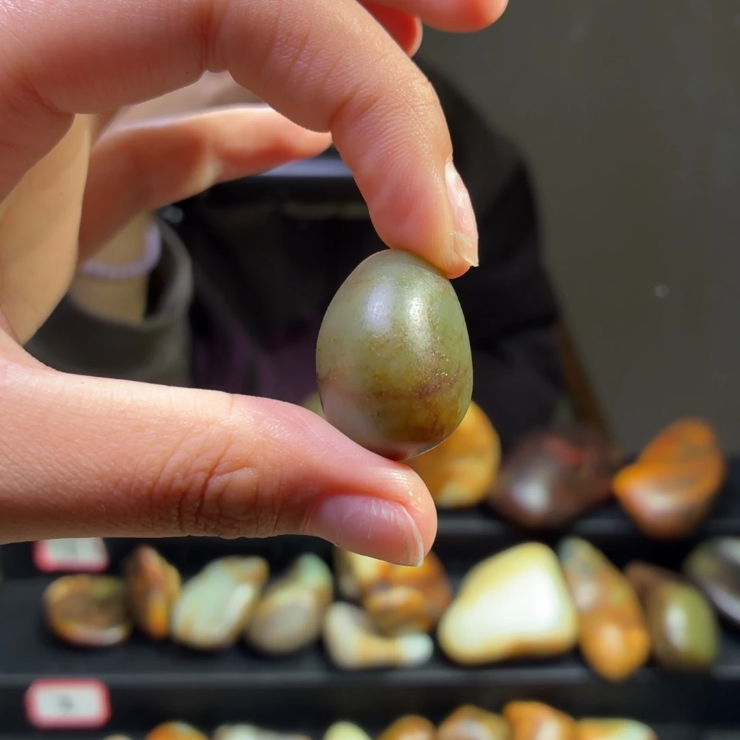 和田玉未镶嵌挂件14.3