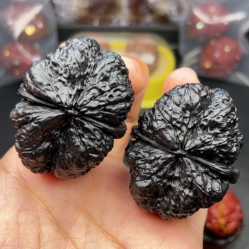 【闪购商品】把件文玩核桃43尺蝴蝶蟾