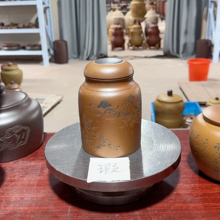 紫砂茶叶罐。。。。。。。。。。。
