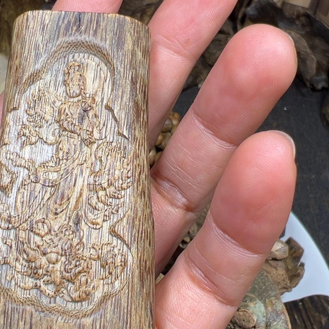 树脂制品福**禧白棋沉水牌牌34克