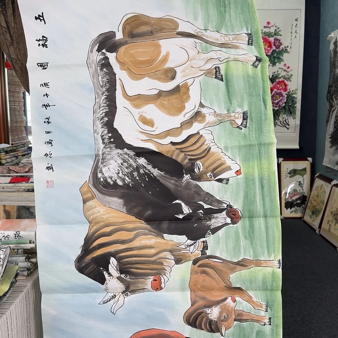 纯手绘的好看作品